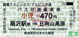 20180805扇沢線乗車券5