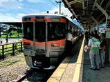 飯田線リレー号辰野駅