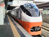 20240302ときわ65号土浦駅E653系電車のリバイバルカラー車両