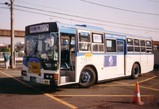 19931211川崎市モノレール代替輸送正門停車中