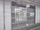 東西線南砂町駅工事中1
