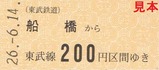 東武60000系1周年記乗6