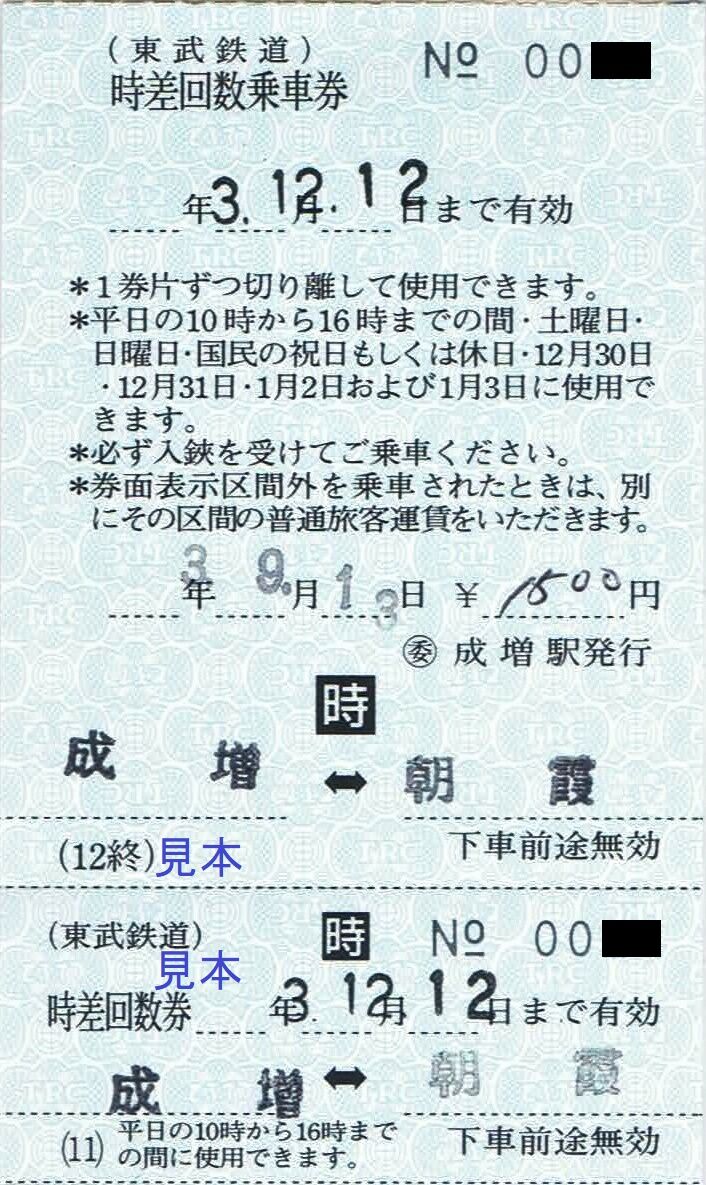 東武鉄道 東上本線 13番まどぐち