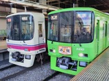 20230205冬そば高尾号高幡不動駅