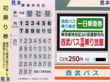 西武バス乗り継ぎ一日乗車券H20-22こども