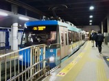 20230318下高井戸駅「タマ&フレンズ」世田谷線ラッピング電車