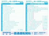2023埼玉スタジアム線時刻表3-1