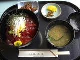 20090712ホテル京急油壷観潮荘レストラン特撰まぐろ丼