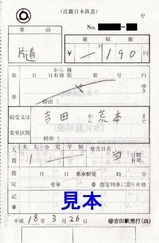 近鉄東大阪線切符05