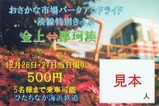 おさかな市場パークアンドライド湊線特別きっぷ