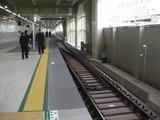 20100516京急蒲田ホーム横浜寄り5番線への分岐準備