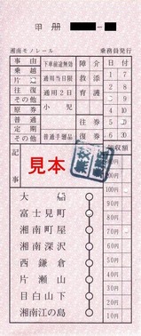 湘南モノレール車補