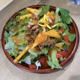 20211018道の駅こすげ源流レストラン季節の野菜サラダ