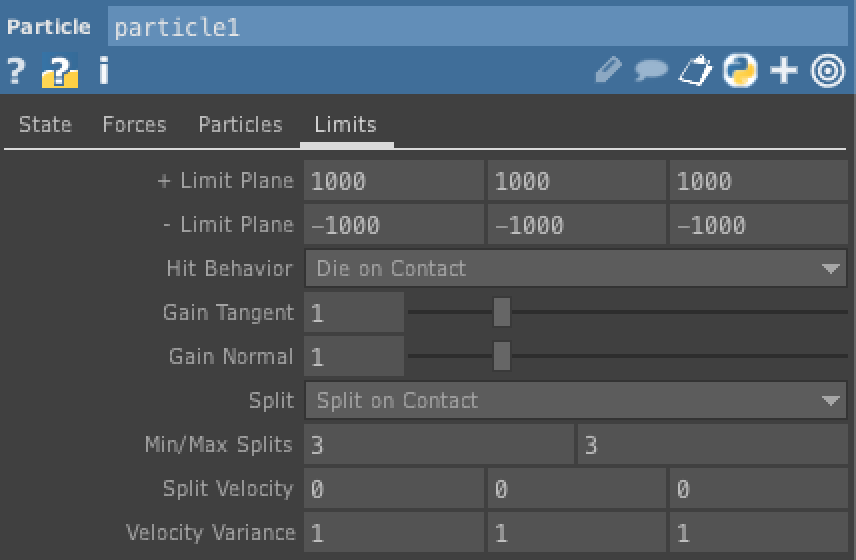 Particle Sop Limits まどか技術メモ