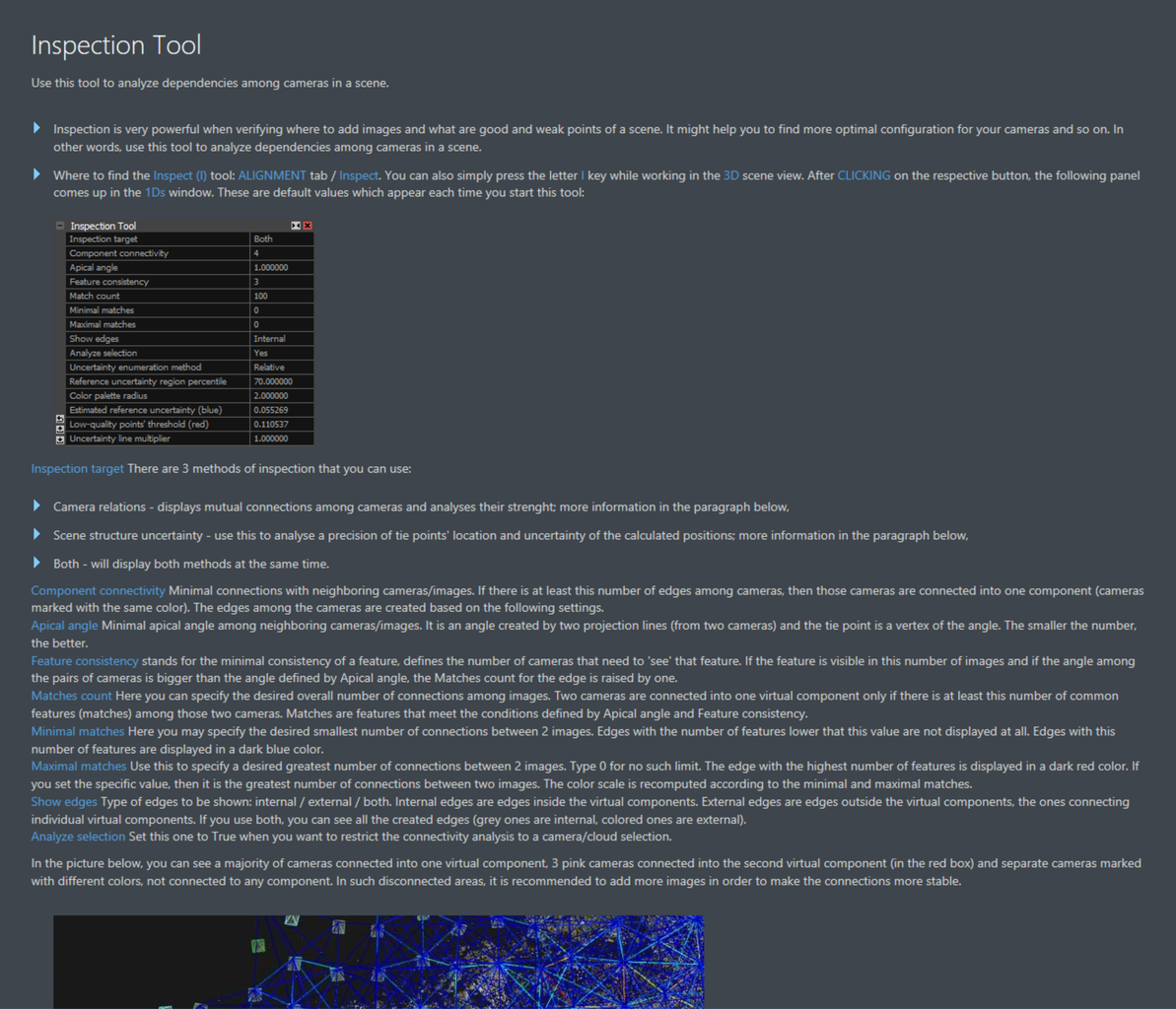 Inspection Toolsの翻訳 RealityCapture : まどか技術メモ
