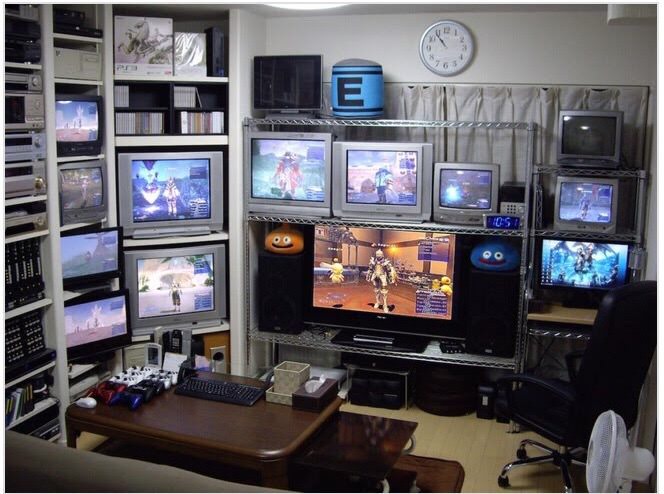こういうゲーム部屋に憧れない男っていないよな ゲーハーの窓