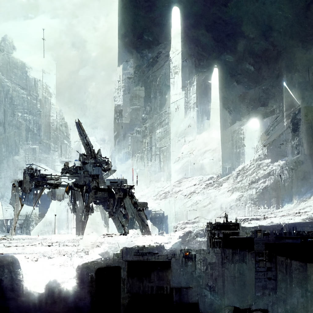 例のai絵描きに アーマードコア の絵を描いてもらった結果 ゲーハーの窓