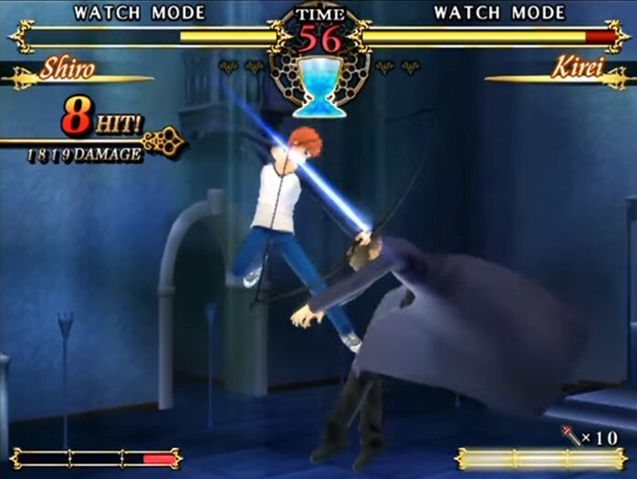 Fate Unlimited Codesとかいう格ゲー買ってきたんだが難しすぎだろ ゲーハーの窓