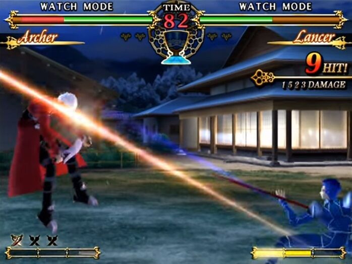 Fate Unlimited Codesとかいう格ゲー買ってきたんだが難しすぎだろ ゲーハーの窓