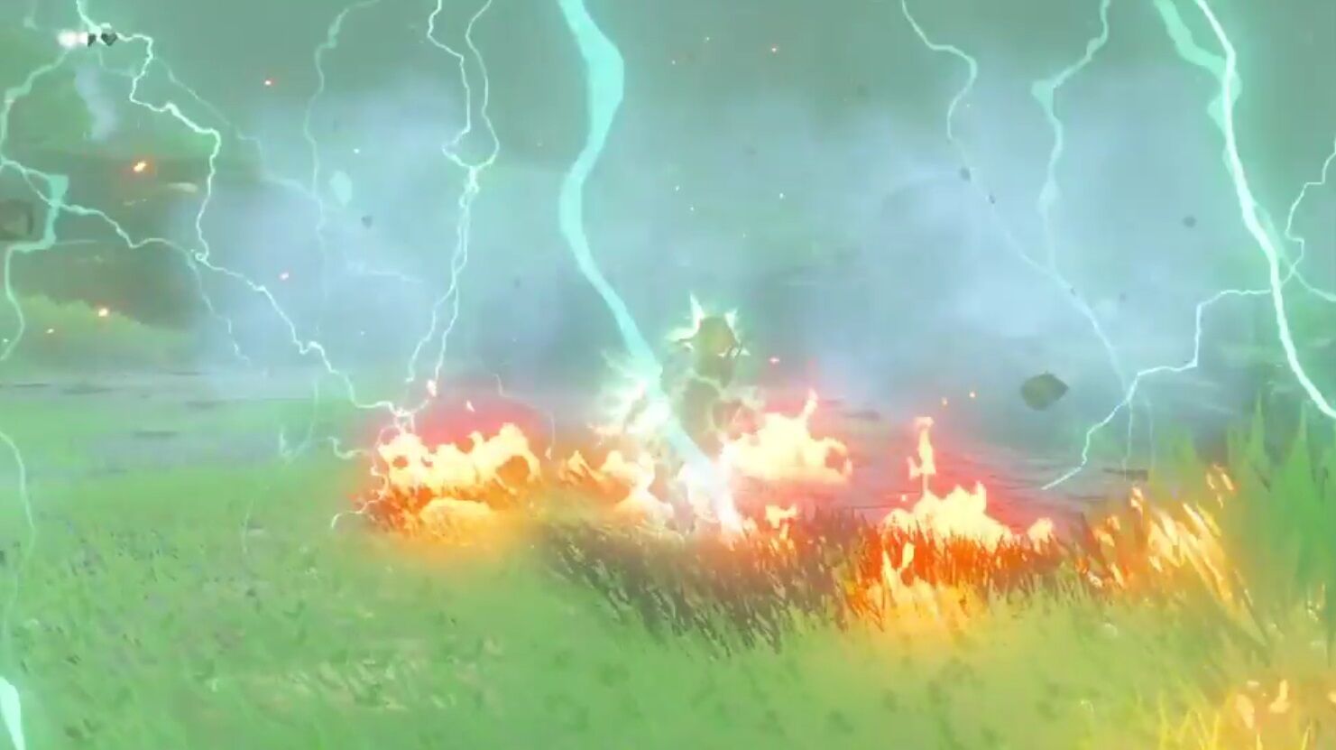 ゼルダbotw 鉄の武器に雷が落ちます 落ちるか ゲーハーの窓