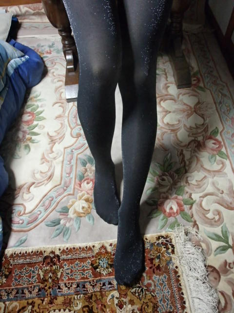 ラメタイツ タイツフェチは辞められない