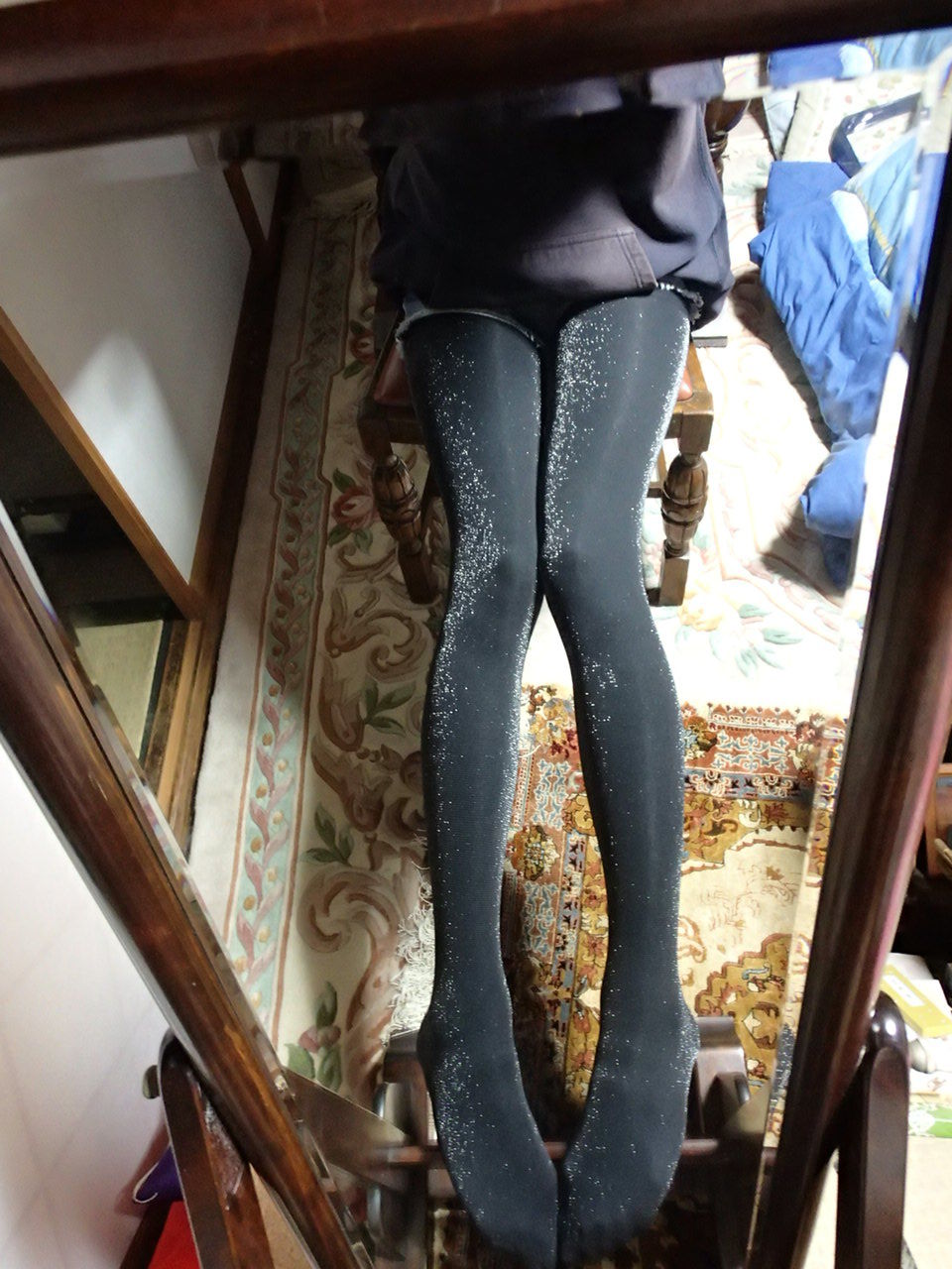 ラメタイツ タイツフェチは辞められない