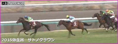 弥生賞 サトノクラウン