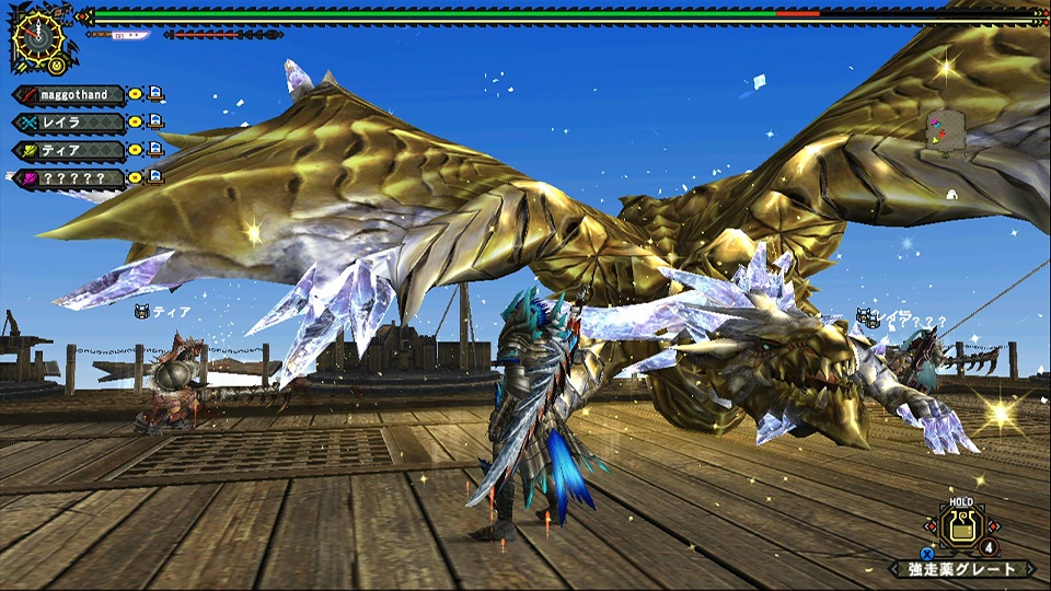 金塵龍ガルバダオラ 初戦 : マゴトログ カリニイキル