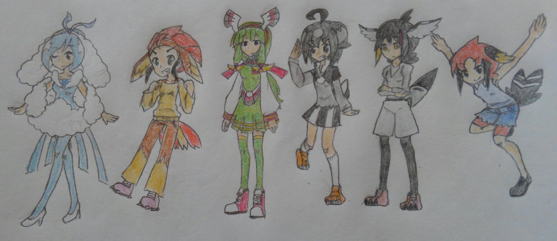 お題のポケモン擬人化計画 玖 サチジョーぶろぐ