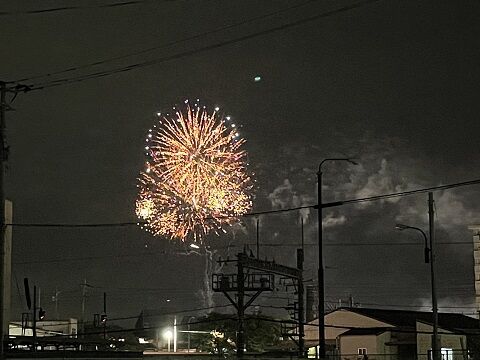 甘木川花火大会22 すきまをつくろう