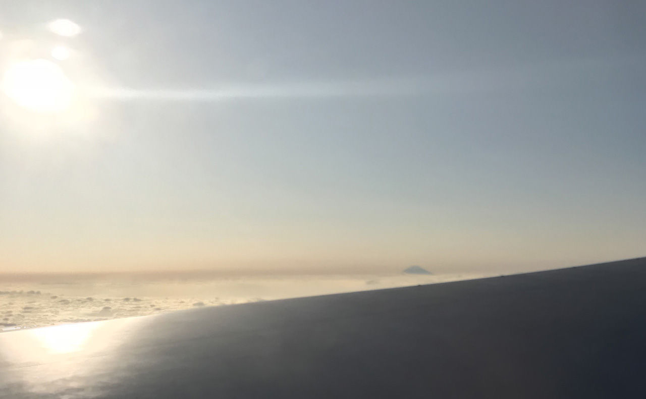 フランクフルト往復フライト 復路 すきまをつくろう