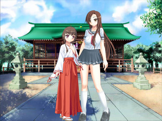 巫女と女子高生1