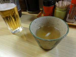 もつ政 鳥のスープ