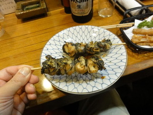 やきとり　ちゃんぽん　葉隠