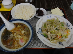 天宮の日替わり定食