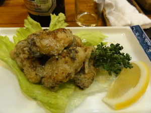 やきとり　ちゃんぽん　葉隠