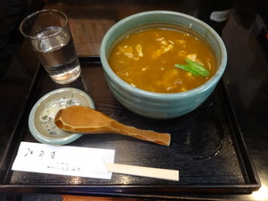 カレー南蛮@やぶ久