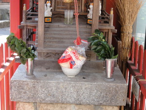 食パンのお供え