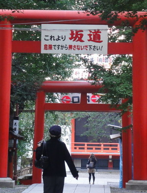 お酉さまの準備　花園神社