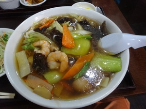 広東麺＠晴晴飯店