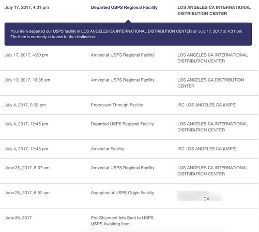 アメリカ郵便局 Usps 投函した荷物が物凄い遅配に巻き込まれる まぐやまのロサンゼルス生活日記
