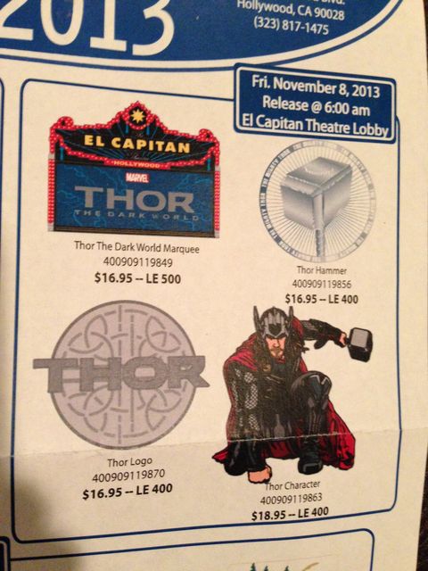 ハリウッドの映画館1 ディズニーの劇場 エル・キャピタン・シアター