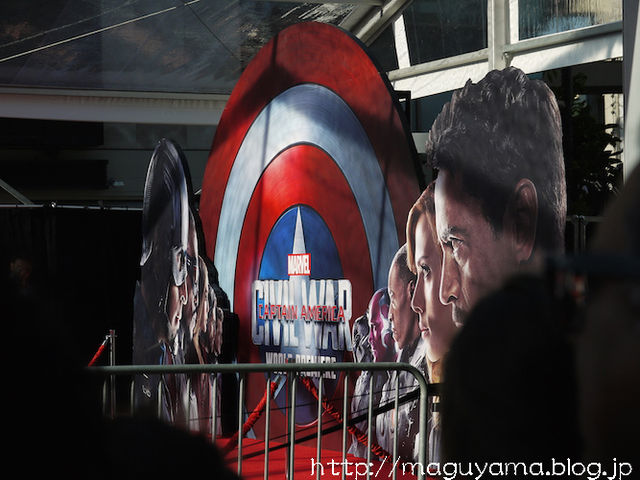 映画 シビル ウォー キャプテン アメリカ Captain America Civil War のlaプレミア見学レポート まぐやまのロサンゼルス生活日記 映画 シビル ウォー キャプテン アメリカ Captain America Civil War のlaプレミア見学レポート まぐやまのロサンゼルス生活日記