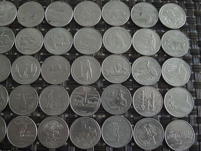 アメリカの２５セント硬貨のバリエーション豊かな絵柄 硬貨の話色々 まぐやまのロサンゼルス生活日記