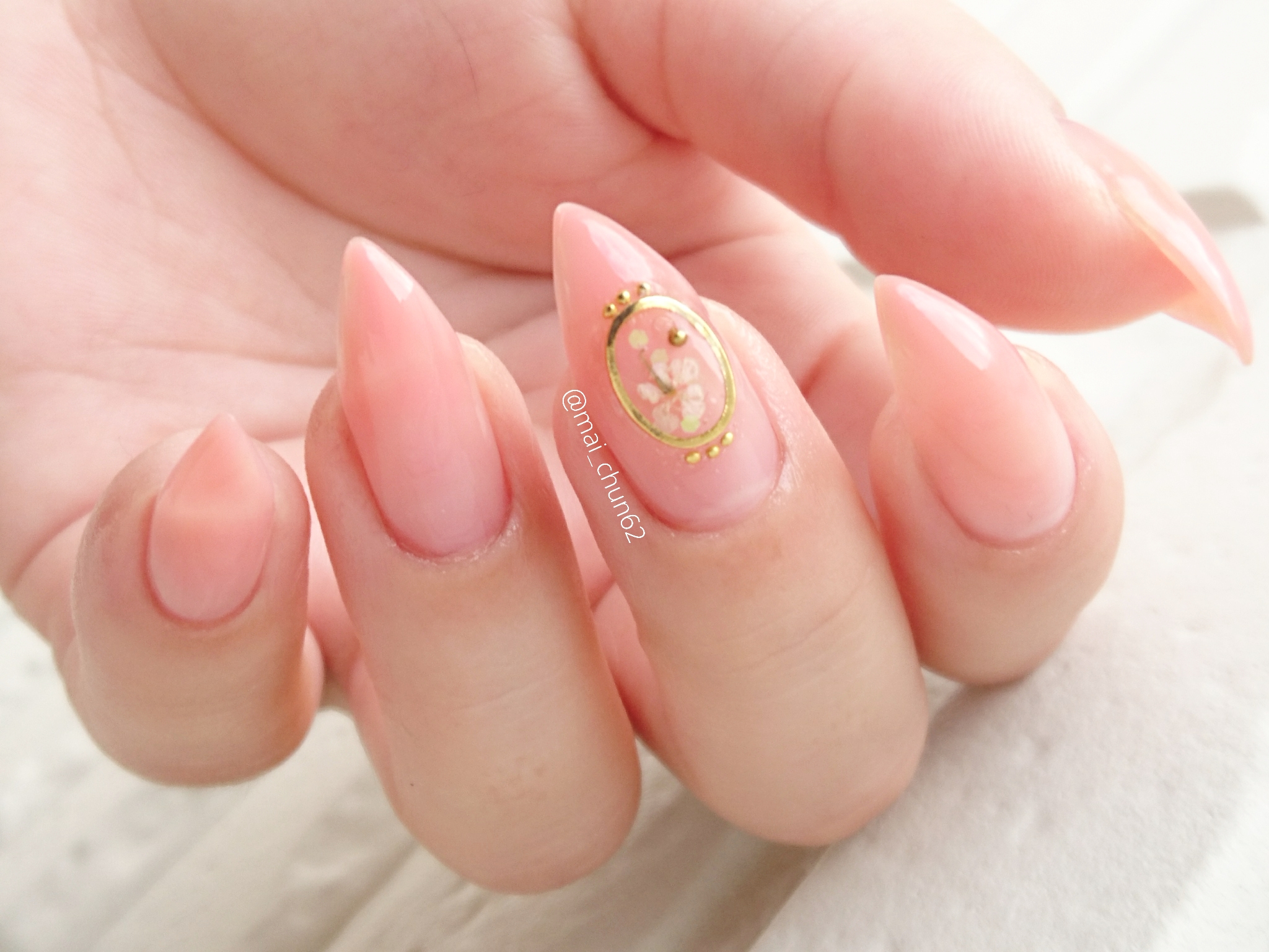 結婚記念日ネイルと日帰り旅 気まぐれネイル日和