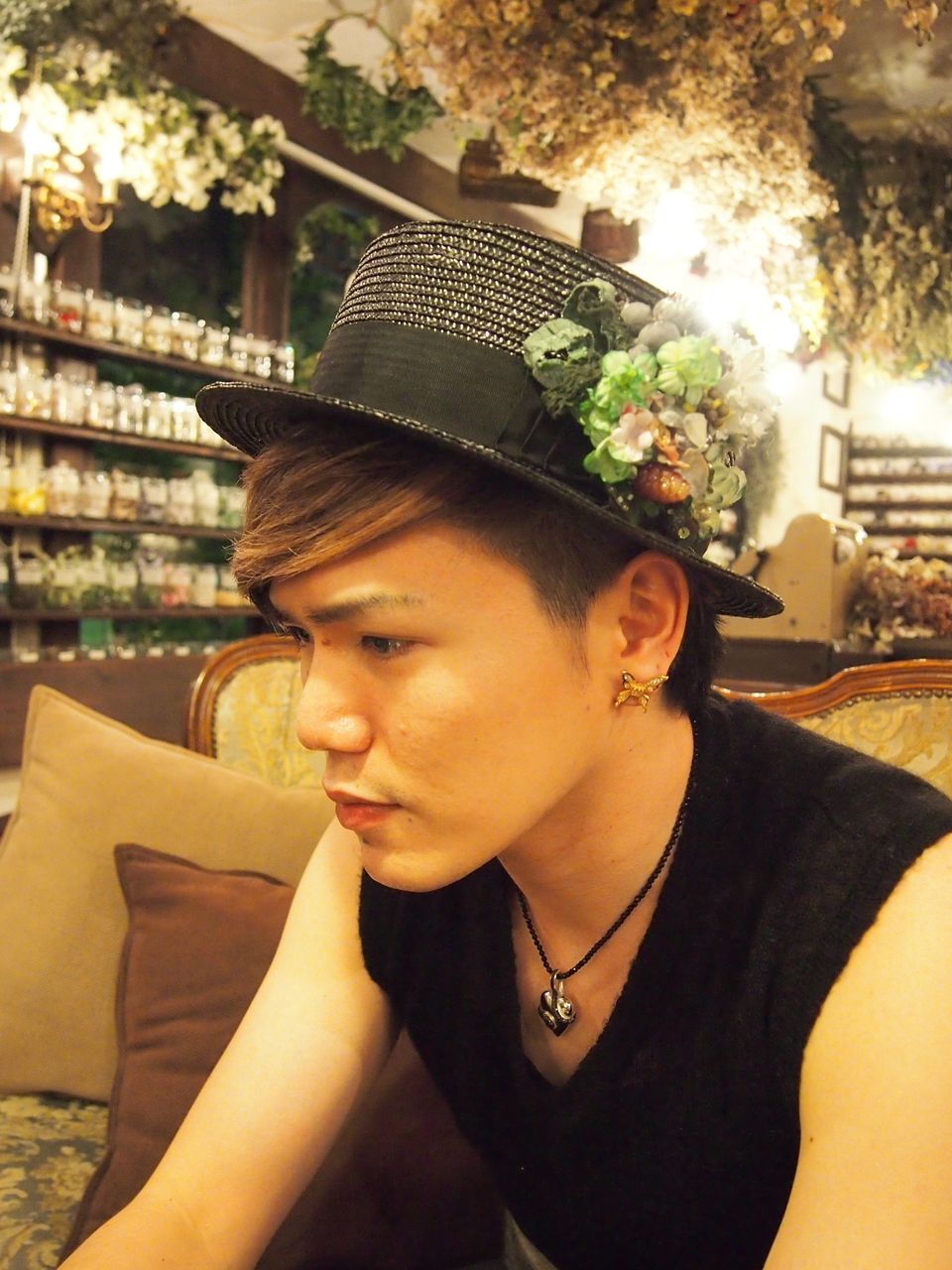 帽子に 永遠に咲く花のアトリエcocochi 帽子に 永遠に咲く花のアトリエcocochi