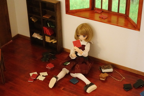 ドールハウスと豆本など