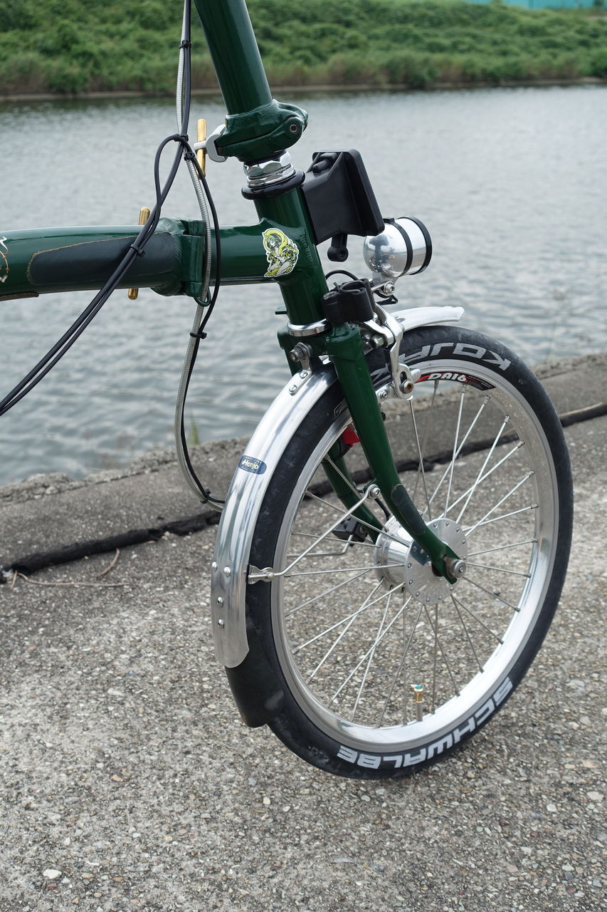 BROMPTON - ブロンプトン 自転車 フェンダー 木製 泥よけイスラエル製 BROMPTON - ブロンプトン 自転車 フェンダー 木製 泥よけ