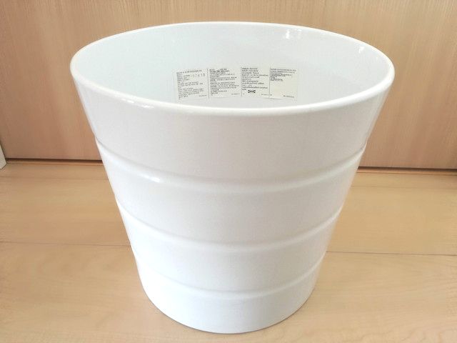 Ikeaの鉢カバーx100均の植木鉢 観葉植物を植え替えました 転勤家庭のこんな暮らし Ikeaの鉢カバーx100均の植木鉢 観葉植物を植え替えました 転勤家庭のこんな暮らし