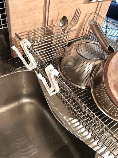 ボトル用　水切り　セリア新商品　水筒水切り